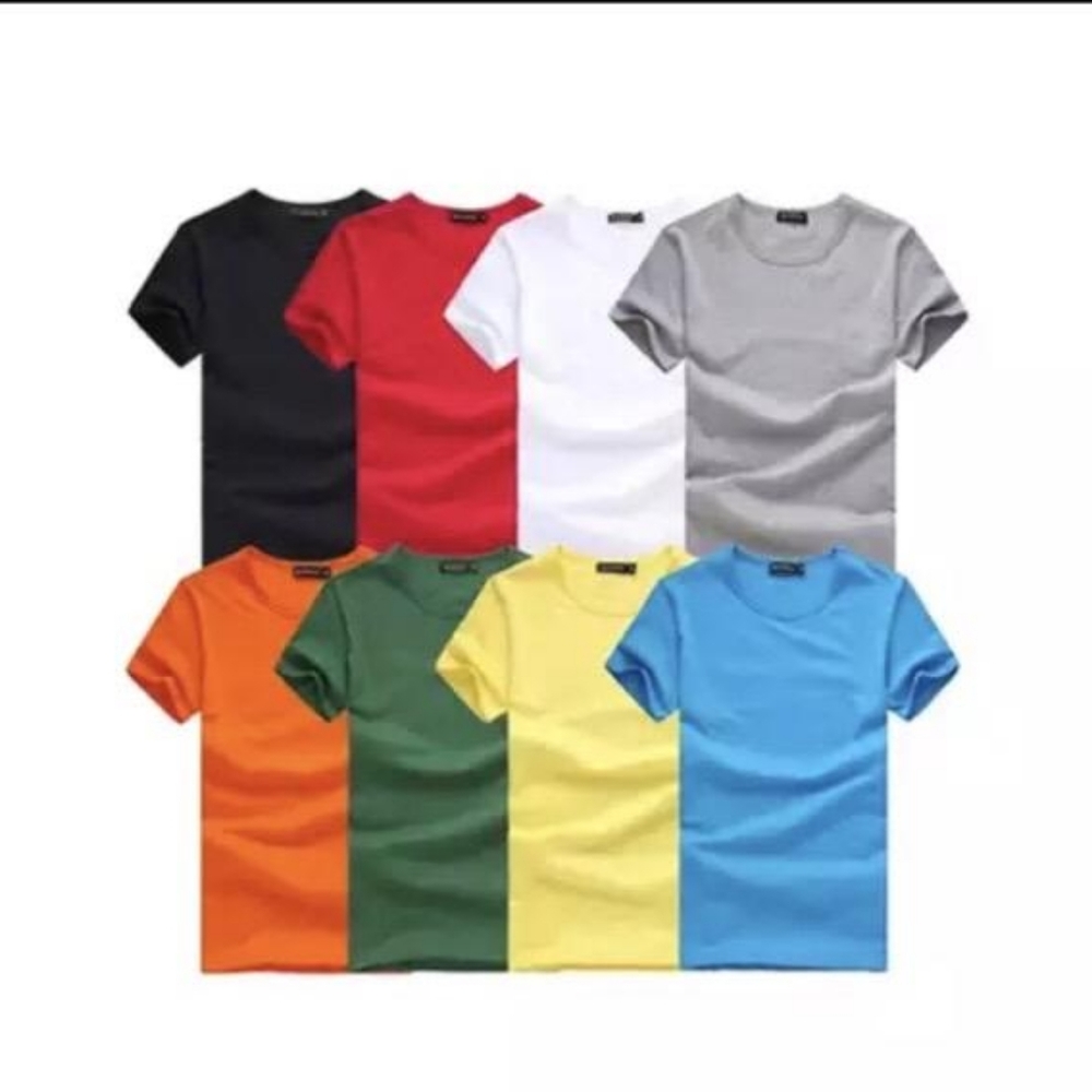 Block Babies 100% Organic Cotton Plain T-shirts